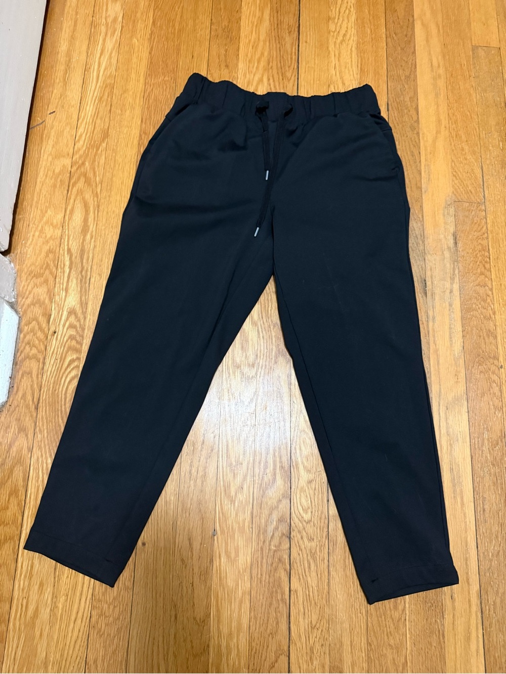 Talbots Black Elastic Waist Jogger Pants